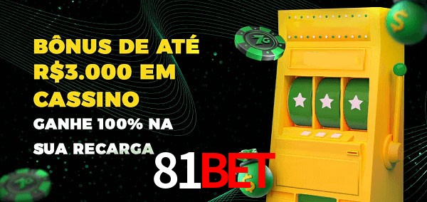 81BET melhor bônus de depósito