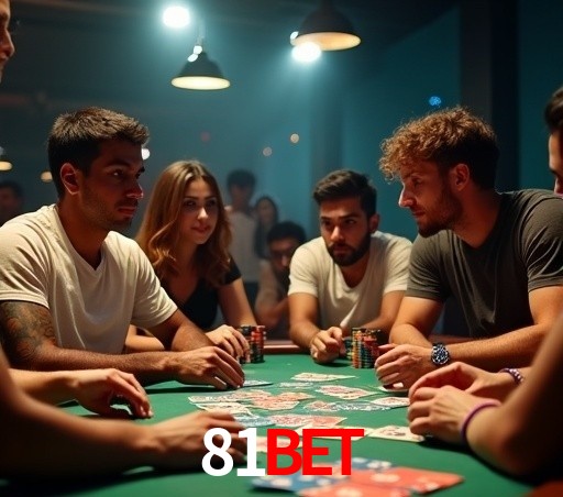 Interface moderna da plataforma 81BET